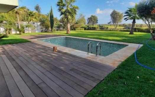 Villa Front Golf Isolated 4 Ch Palmeraie Bouskoura