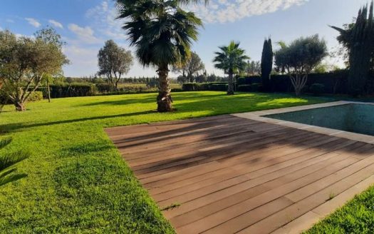 Villa Front Golf Isolated 4 Ch Palmeraie Bouskoura