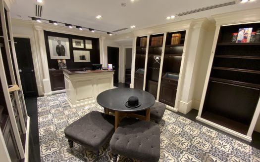 Vente magasin de prestige aménagé Triangle d’Or